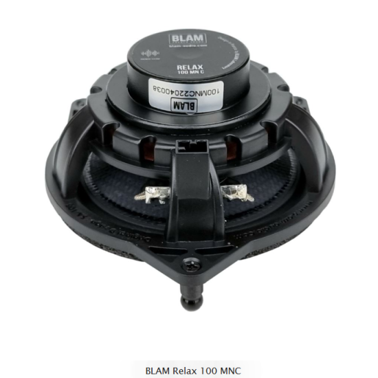 BLAM Relax 100 MNC Zestaw głośników współosiowych o średnicy woofera 100mm, mocy 40W RMS dedykowany do samochodów Mercedes-Benz